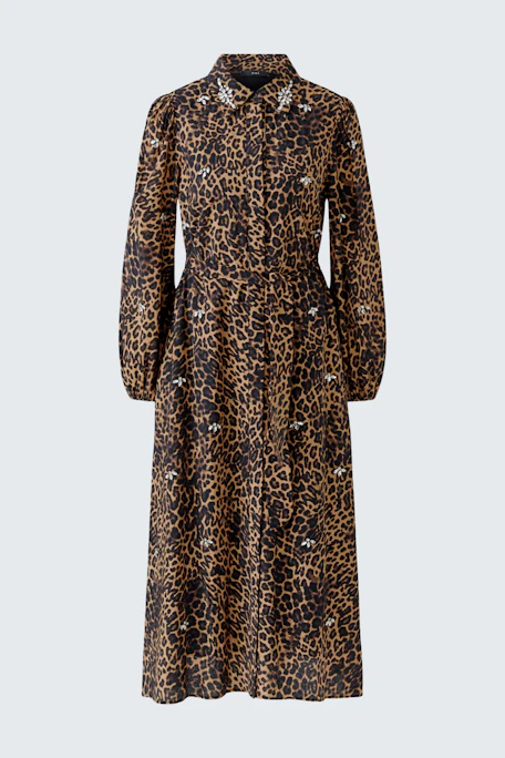 Maxikleid - camel grey