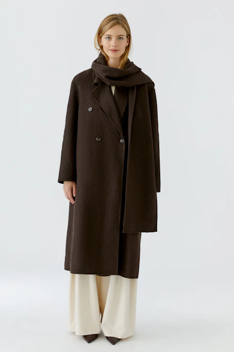 Winter coat - chocolate torte
