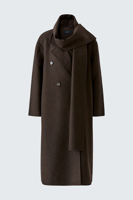 Winter coat - chocolate torte