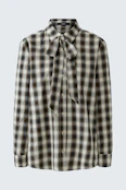 Shirt blouse - offwhite black