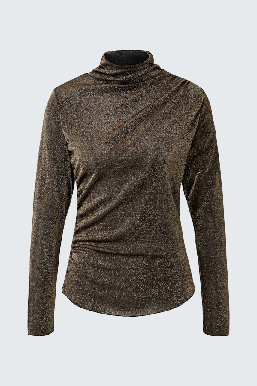 Image 6 of Long-sleeve shirt - cooper grey in cooper grey | Oui
