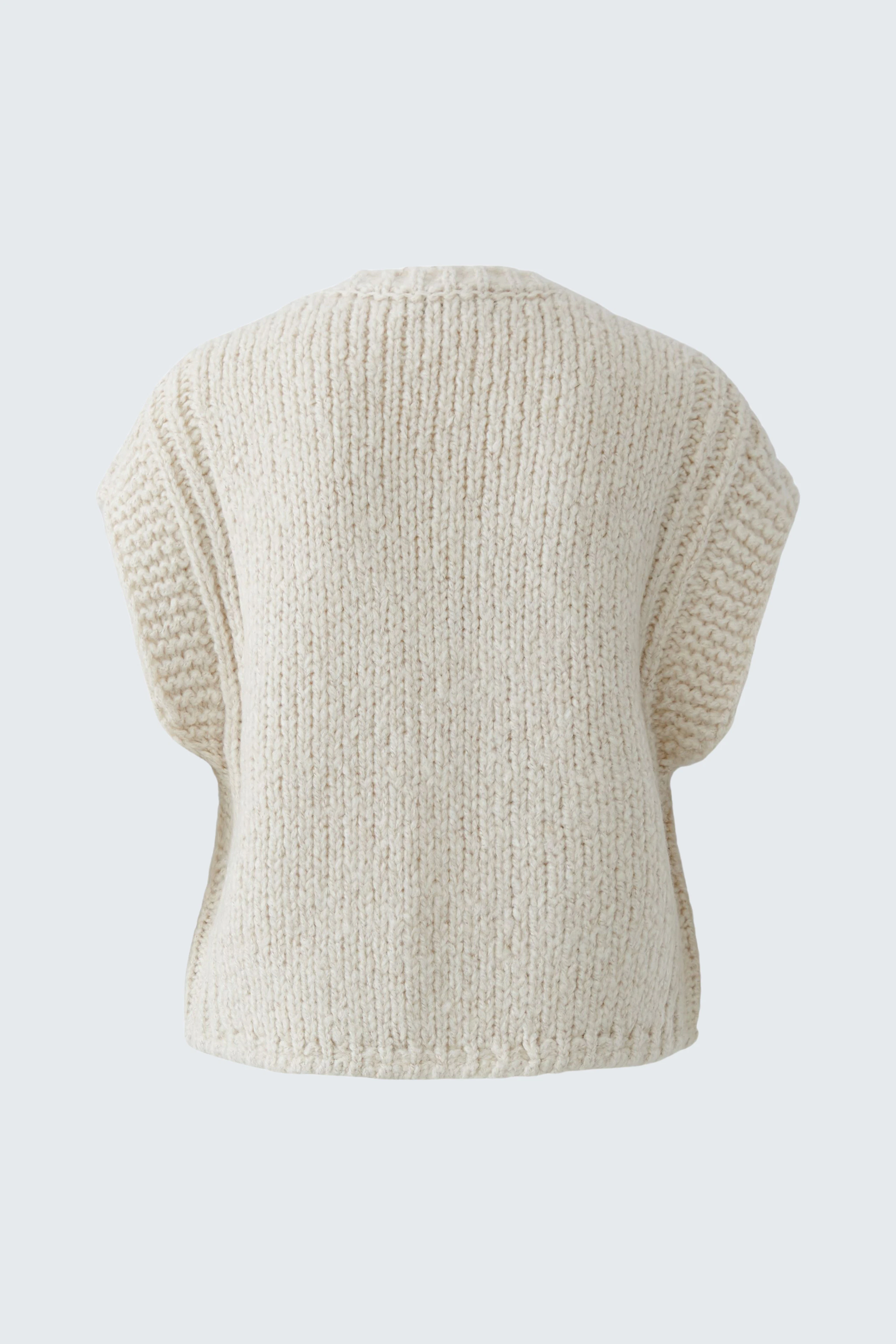 Bild 2 von Strickweste - light beige mel in light beige mel | Oui