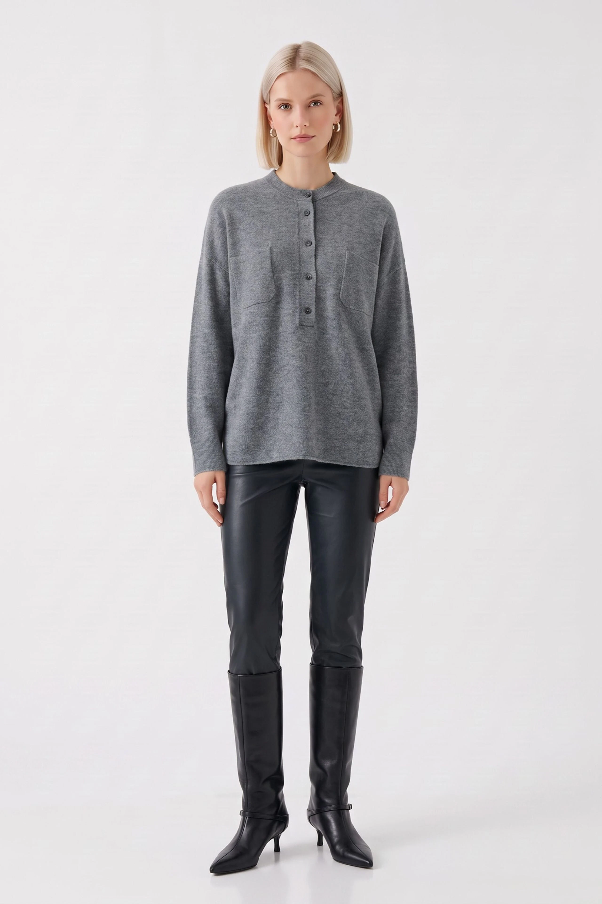 Pullover - grey